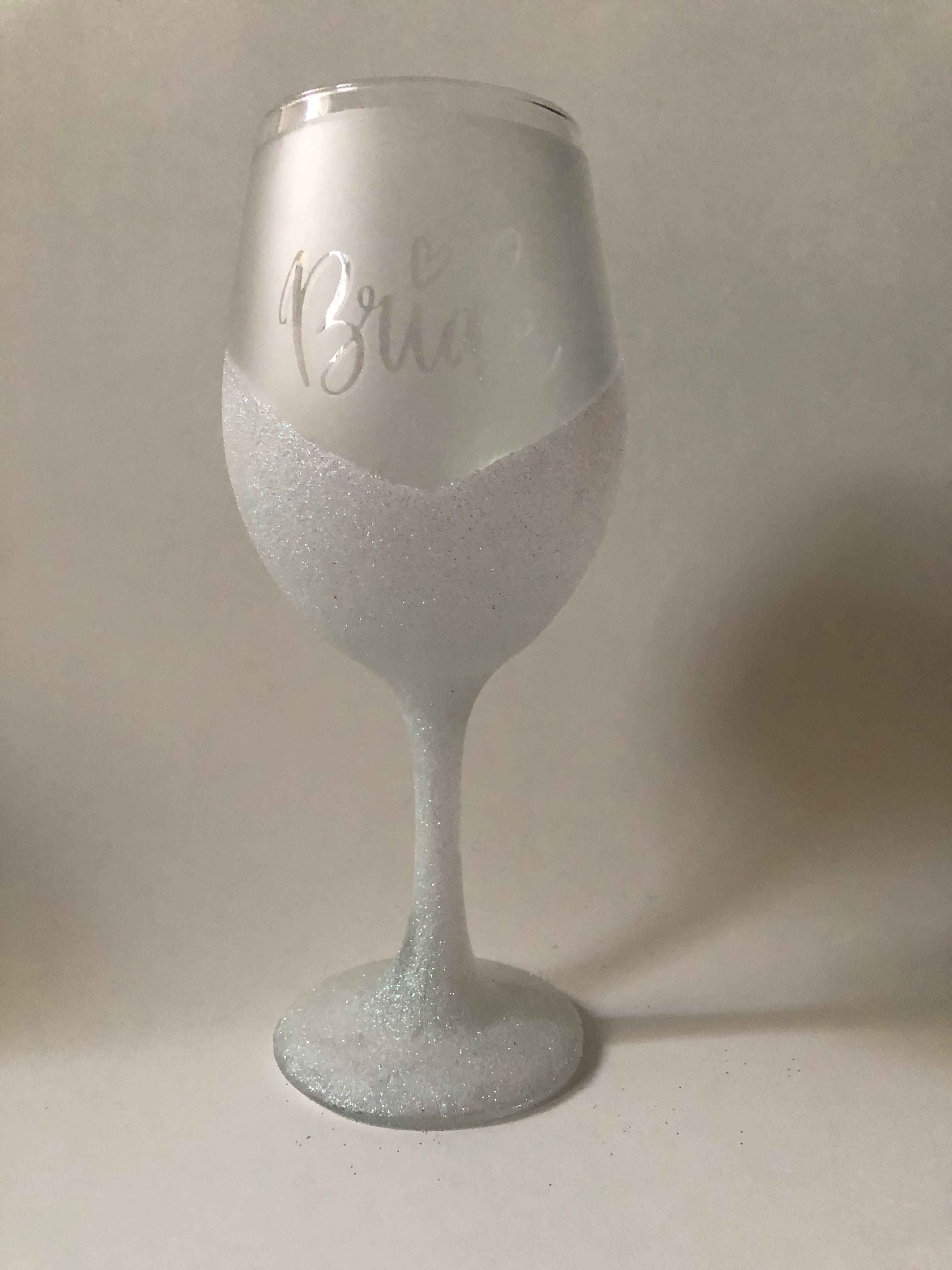 Bride Etched Glasses
