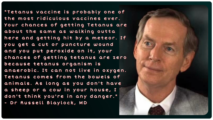 Dr Russell Blaylock discusses tetanus
