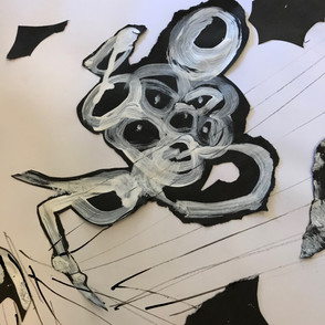 A1 ink, paint, cut