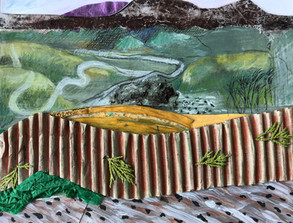 Minette - mixed media