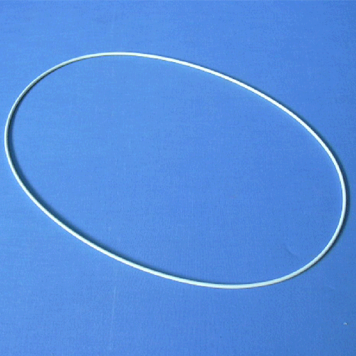 Structure Ovale en Époxy Blanc 50 x 32 cm – Borosino