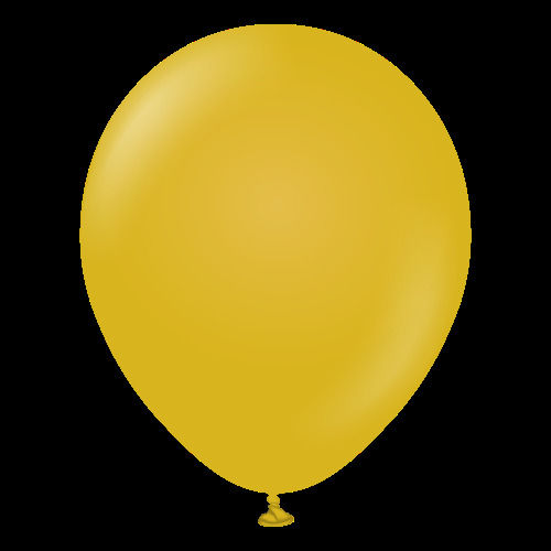 25 ballons 18" Mustard - Kalisan