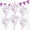 Miniature : Sachet 6 Ballons Confettis Verts