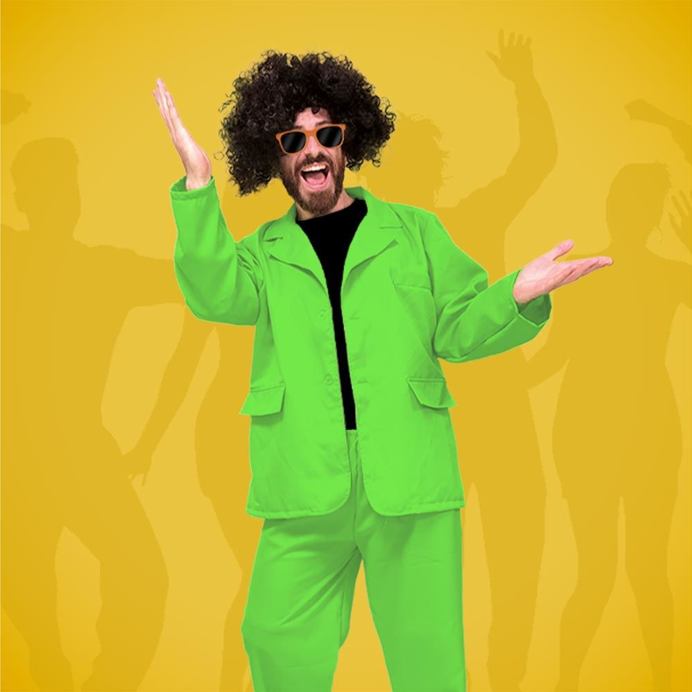 Costume Homme Colorz Vert Taille L