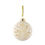 Miniature : Suspension Forme Boule De Noel "Mamie En Or"