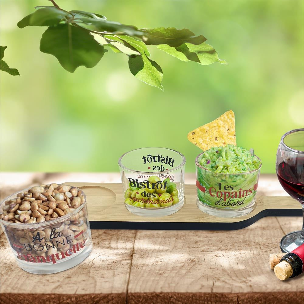 Coffret Service Apéro Style Bistrot