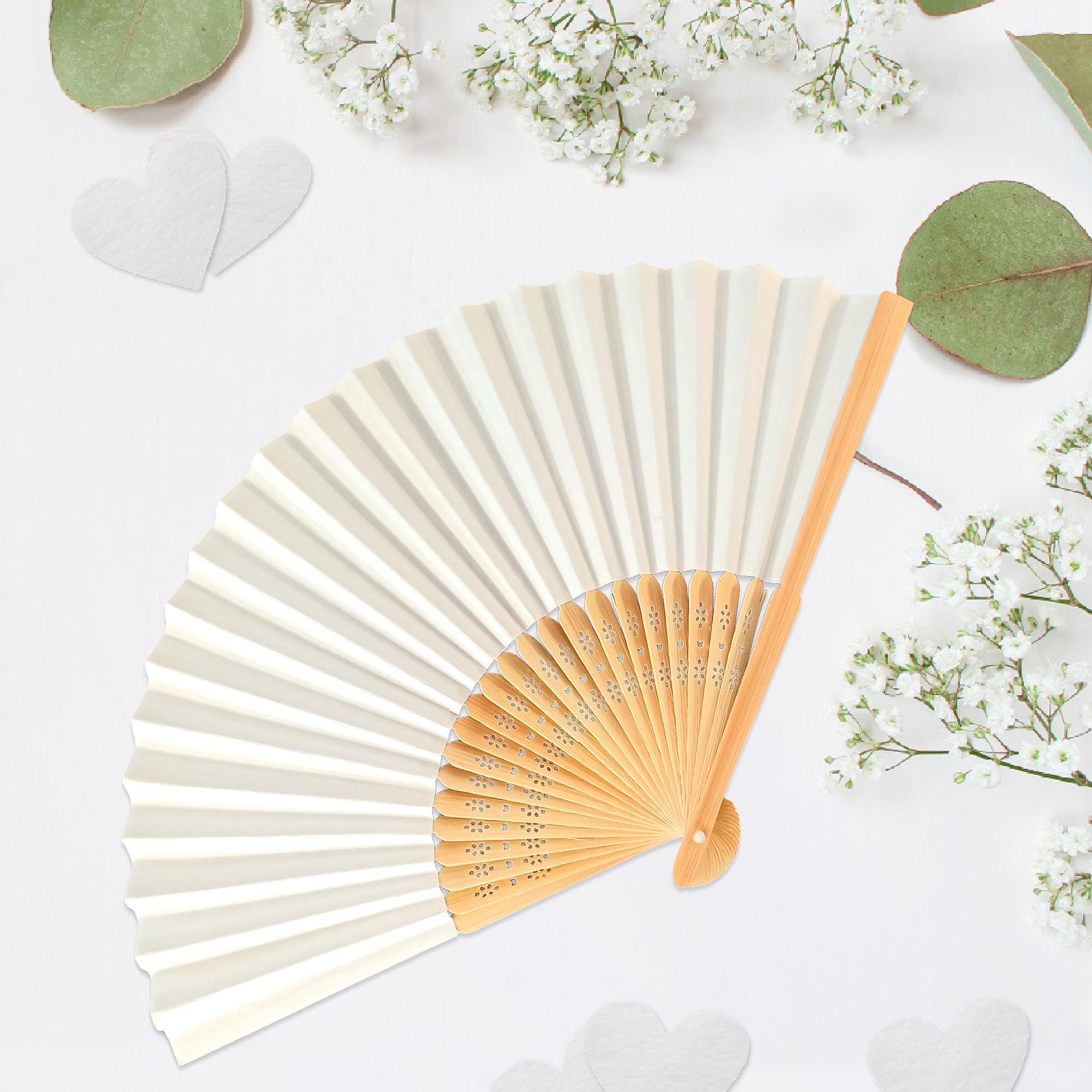 Eventail Blanc