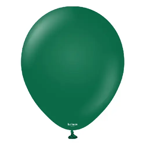 100 ballons 5" Standard Dark Green - Kalisan