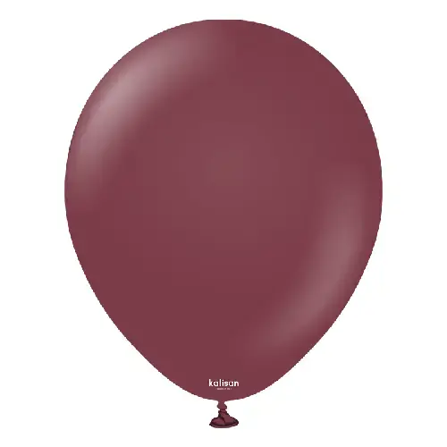 100 ballons 5" Standard Burgundy - Kalisan