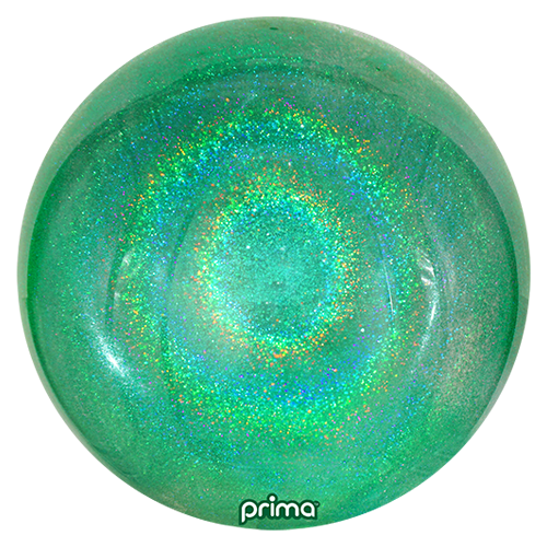 Ballon Sphère Prima – Glow in the dark Vert Glitter