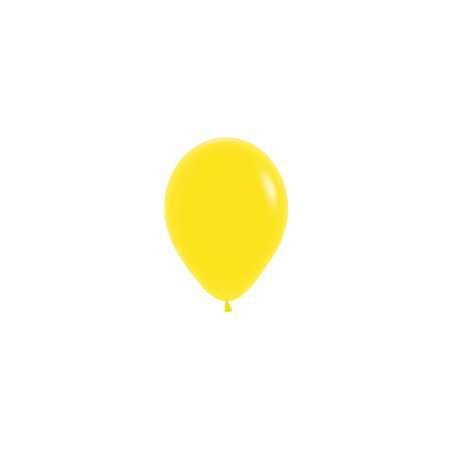 Poche de 50 Ballons Ronds 5 pouces (12 cm) Jaune – Sempertex