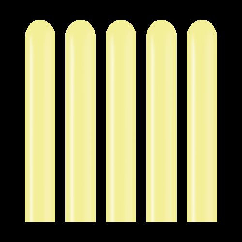 100 Ballons 260 Macaron Yellow – Kalisan
