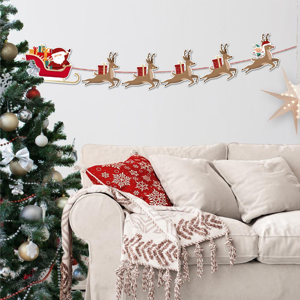 Guirlande Traineau De Noel