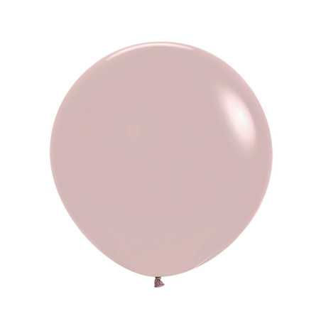 Poche de 10 ballons ronds 24 pouces (60 cm) Rose Poudré – Sempertex