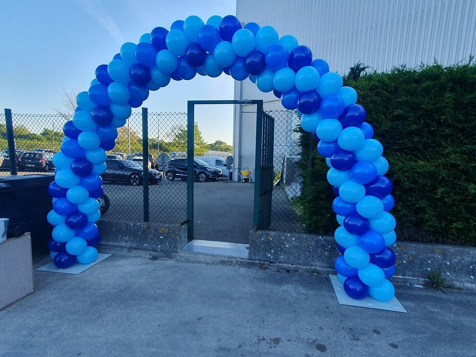 Arche de ballons extèrieure