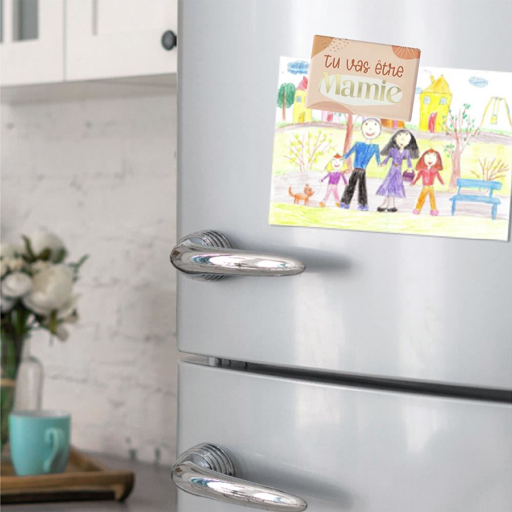 Magnet Annonce "Tu Vas Etre Mamie"