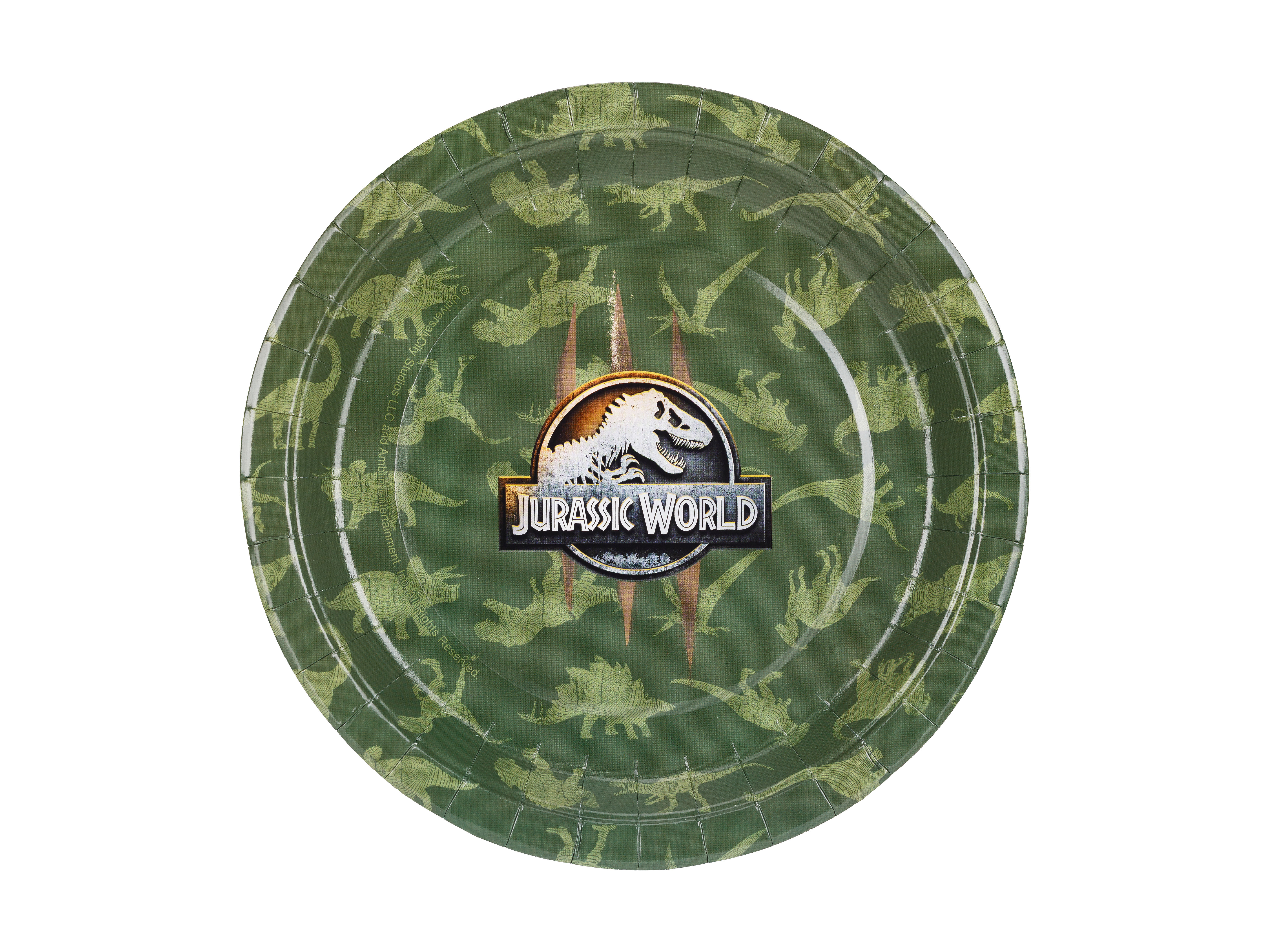 Assiettes Jurassic World 23 cm Mix