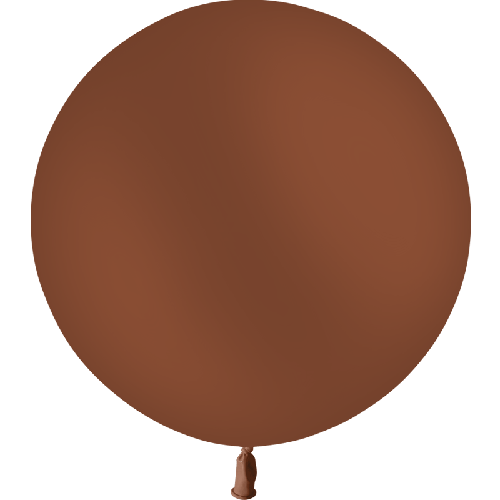 1 Latex Standard Chocolat 3' (90Cm) Vrac - Balloonia