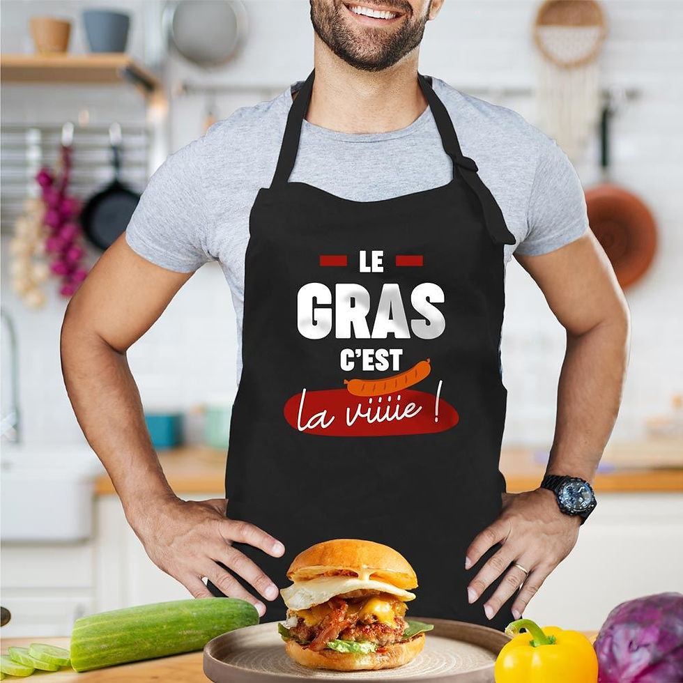 Tablier Affectif Le Gras C'est La Vie