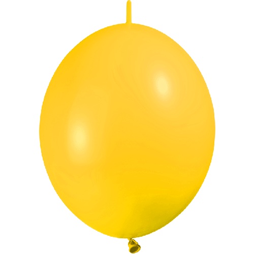 50 Ballons Déco-Link 12" (30,48 cm) Standard Jaune D'Or – Balloonia