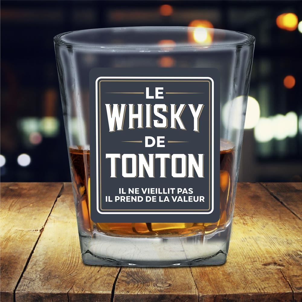 Verre à Whisky "Le Whisky De Tonton"