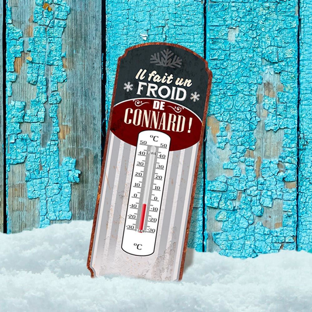Thermomètre "Froid De Connard"