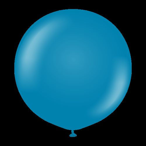 2 ballons 36" Retro Deep Blue - Kalisan