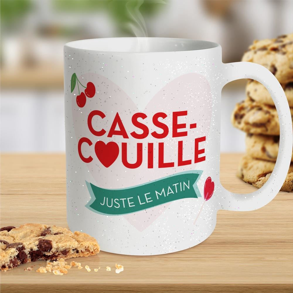 Mug à Paillettes Casse Couille