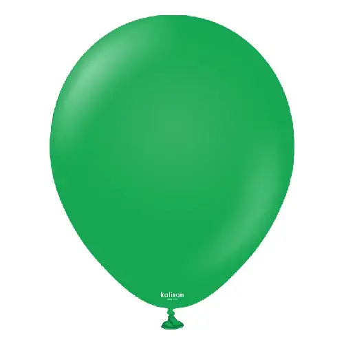 100 ballons 5" Standard Green - Kalisan