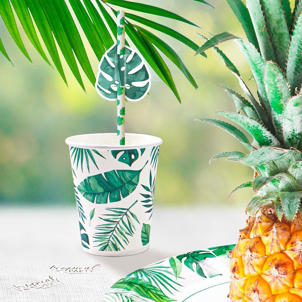 Pack 6 Gobelets Exotique Party