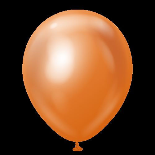 25 ballons 18" Mirror Copper - Kalisan
