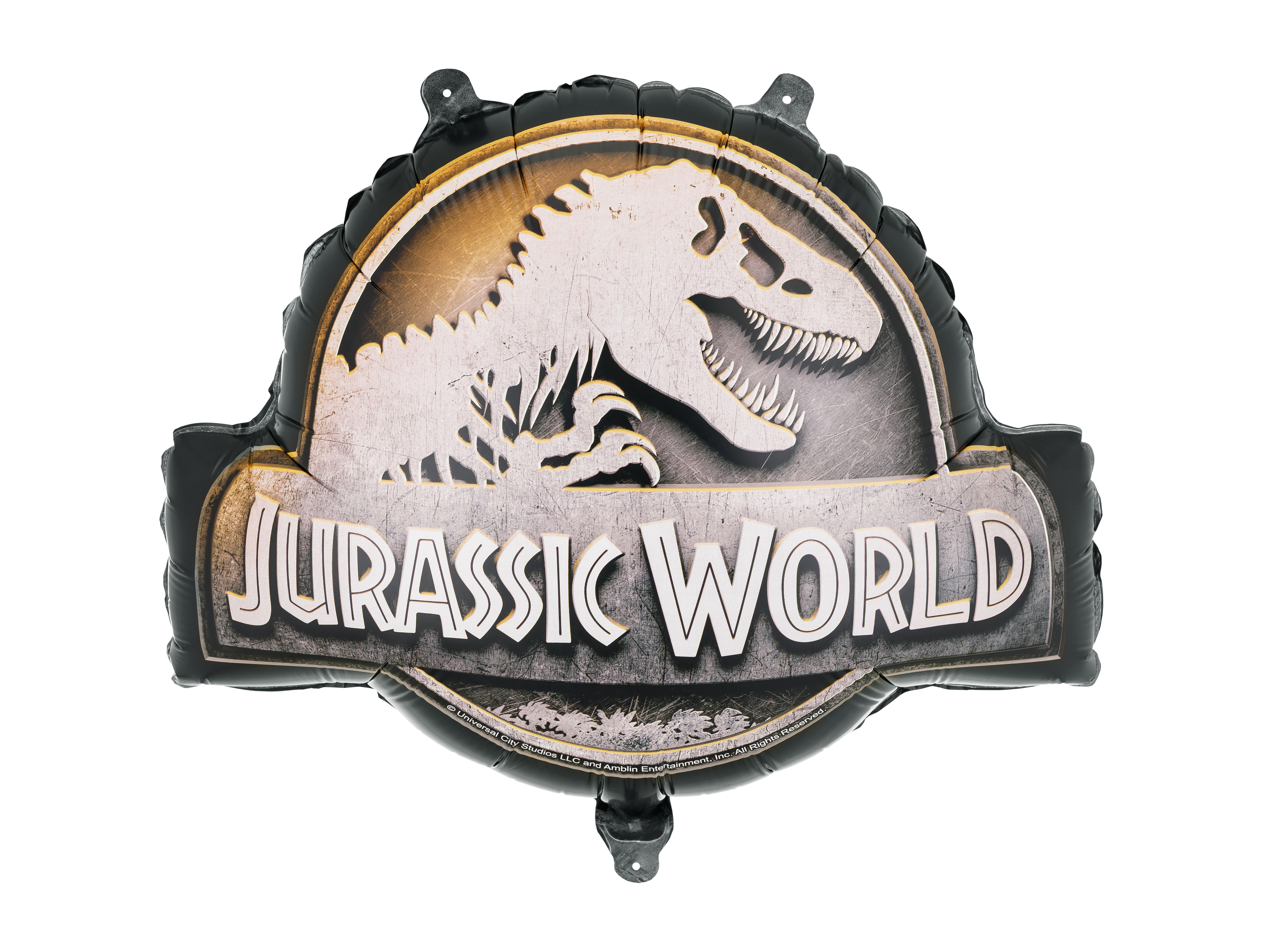 Ballon aluminium Logo Jurassic World 45x37 cm