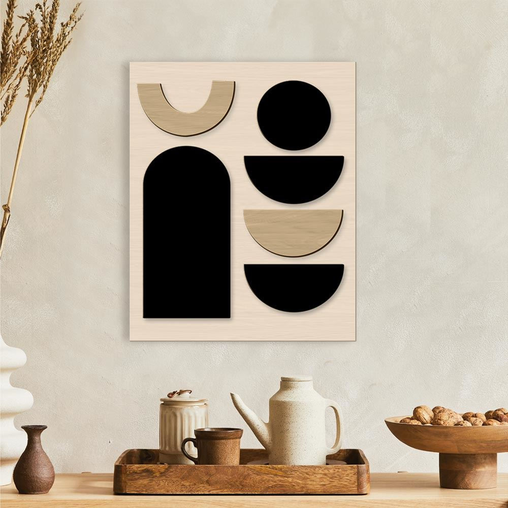 Déco Bois Relief Japandi Couleur