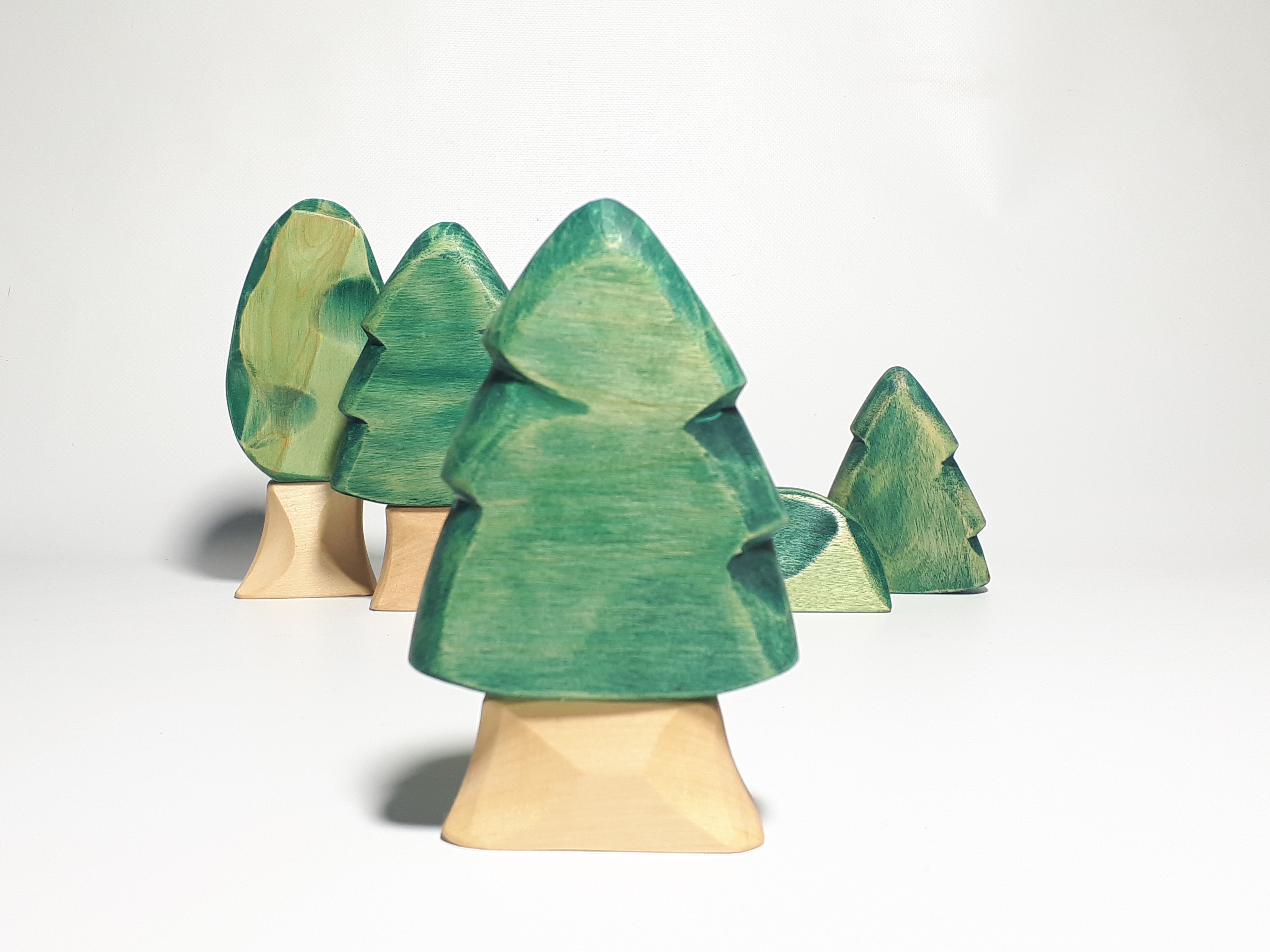Sapin en bois recyclé, 2 pièces