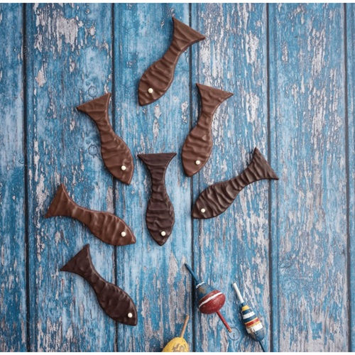 Miniature : Atelier du Chocolat : Poisson praliné pétillant lait ou noir