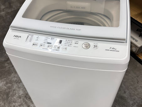 出張買取 AQUA全自動洗濯機買取 家電買取 富士市買取