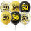 Thumbnail: Cheers to 50 Years Birthday Gold Black Decor Set