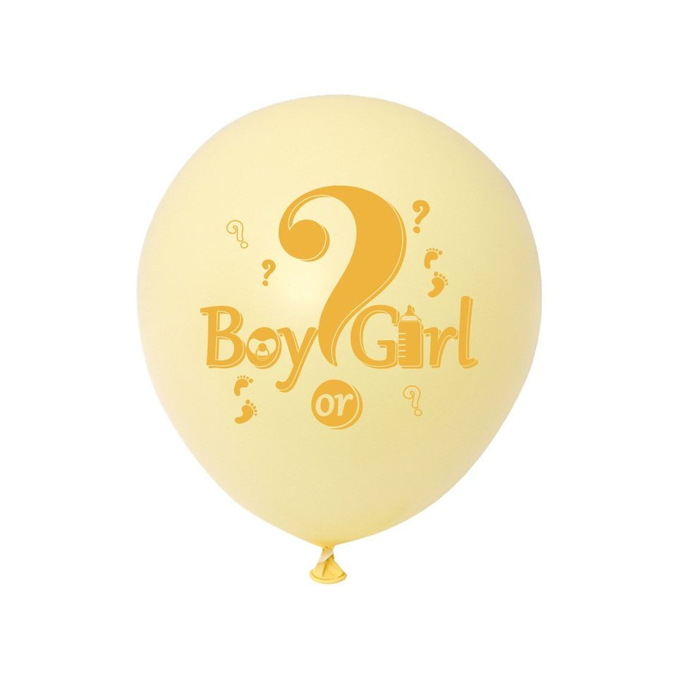 Thumbnail: Boy or Girl Gender Reveal Baby Shower Baby Gender Pastel Balloon Set