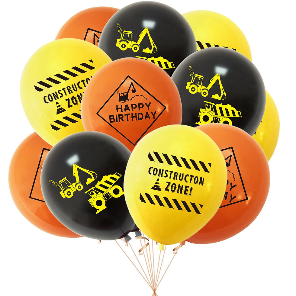 Thumbnail: Truck Vehicle Birthday Party Decoration Kid Birthday Decor Balloon Set