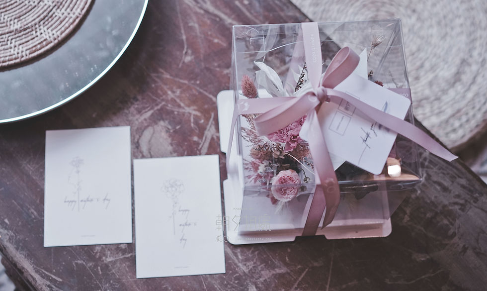 縮圖：抽錢花盒 | 永生+乾燥花