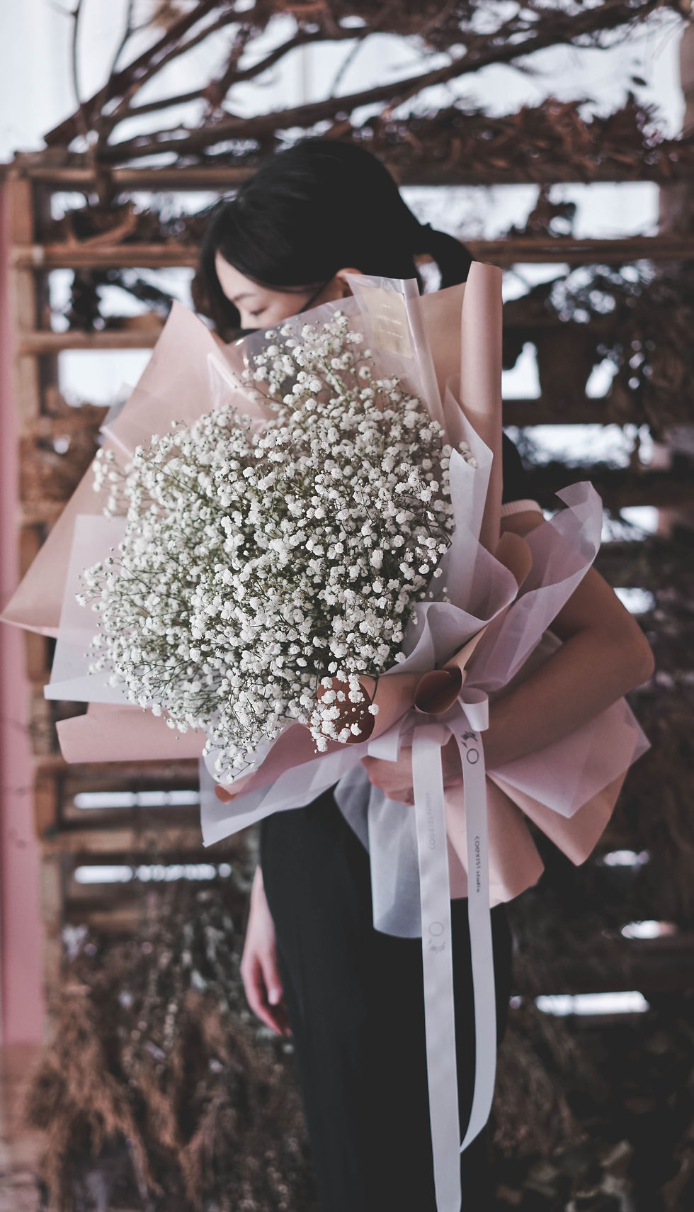 縮圖：巨型 | 滿天星花束