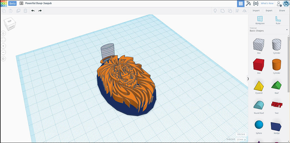 Lion Face RnD 2