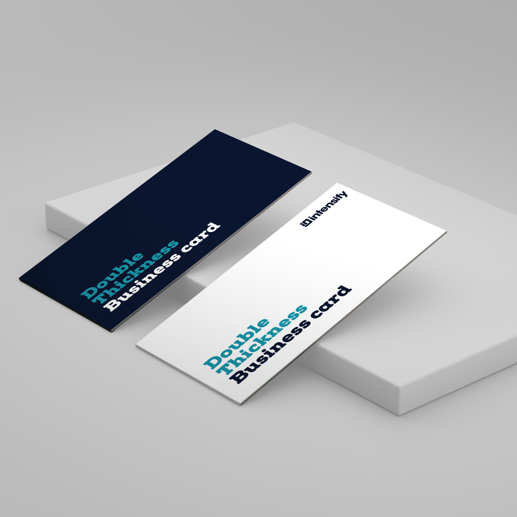 Double Thickness Business Cards