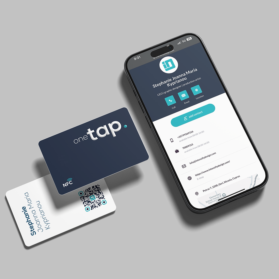 NFC Business Card – One Tap Smart Contact Card