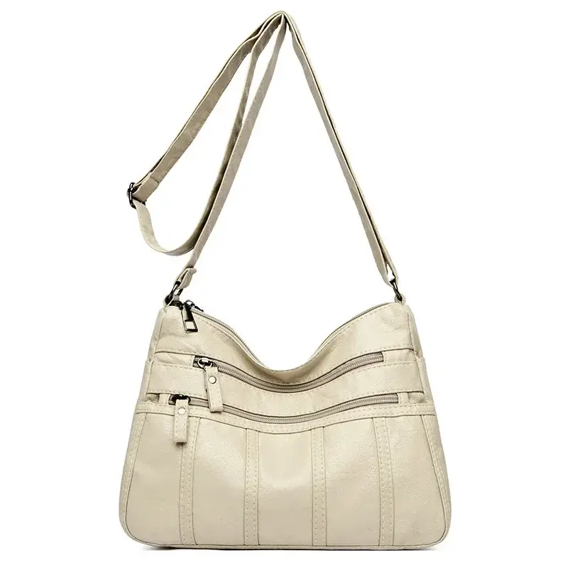 Thumbnail: Willow Multi-Zip Crossbody Bag
