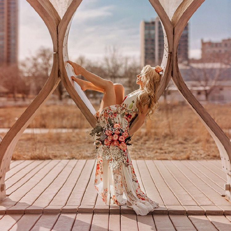 Thumbnail: The Enchanted Garden Maxi Dress