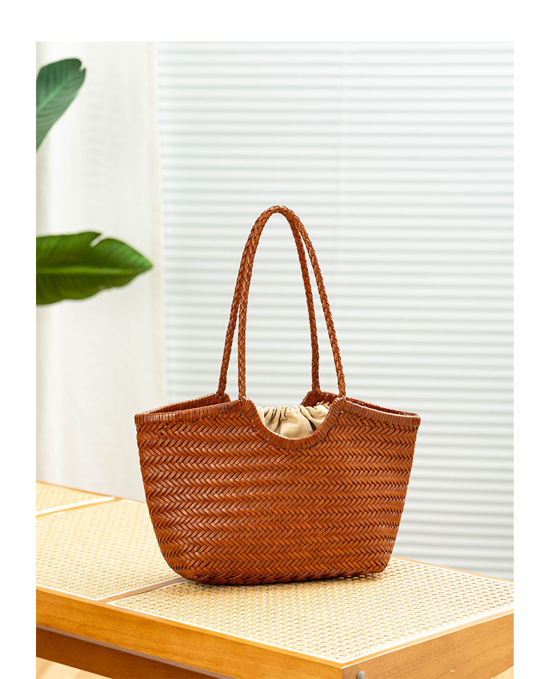 Thumbnail: Harper Woven Tote Bag