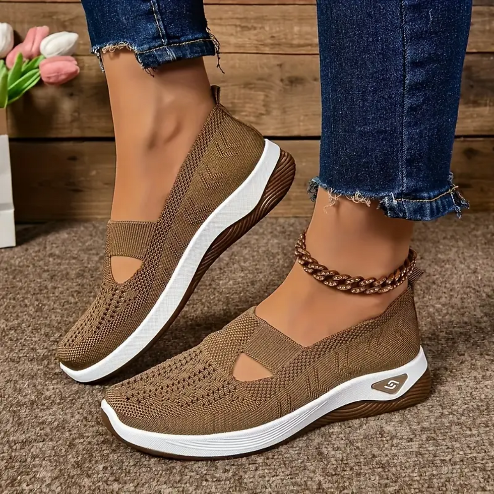 Thumbnail: Women's Flexible Walking Trainers