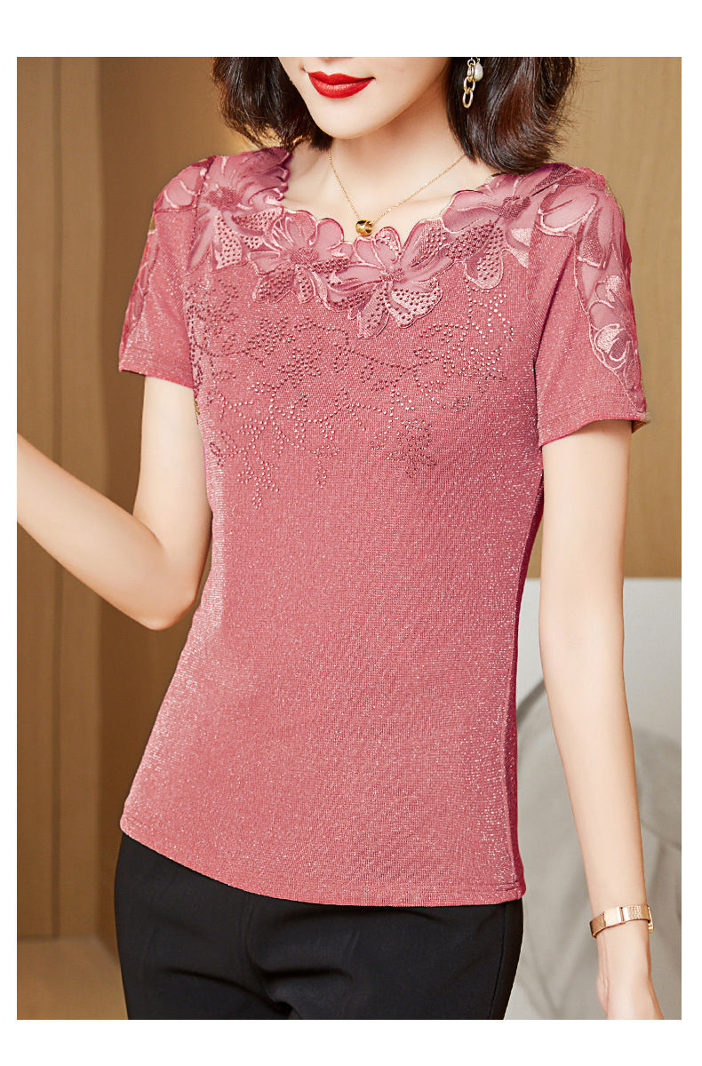 Thumbnail: Rose Elegance Lace Top