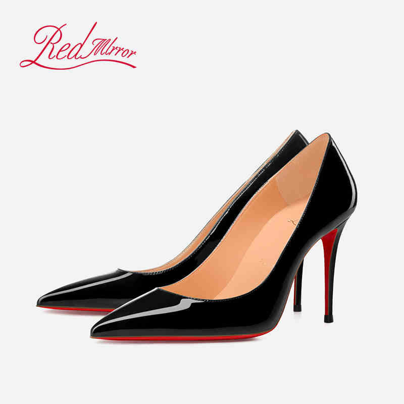 Thumbnail: Victoria Patent Stiletto Pumps